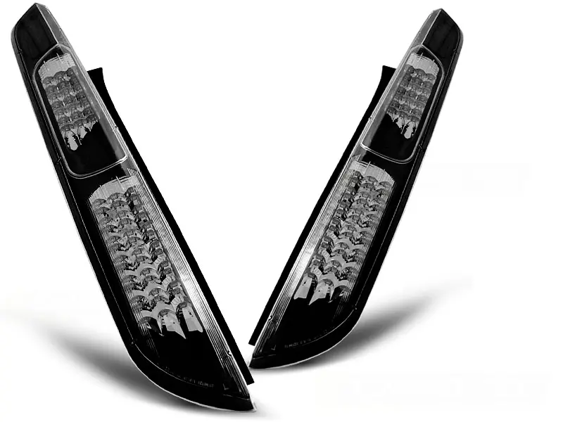 Tail lights Ford Focus MK2 Hatchback 08-10 LED Black