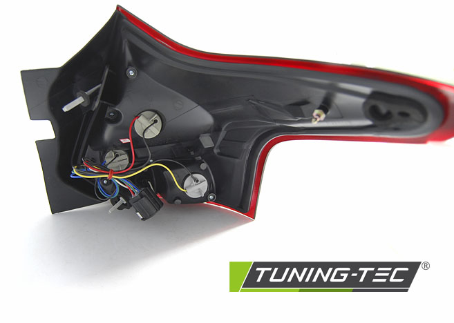 Tail Lights Ford Focus MK3 11-14 HB LED BAR Red White – náhľad 3