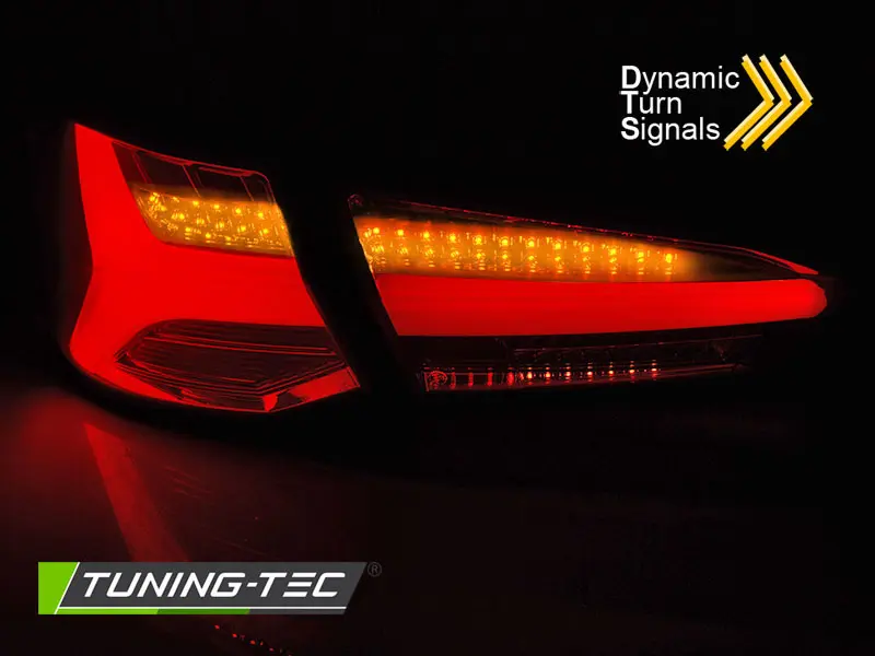 Tail lights Ford Focus 4 Hatchback 18-21 Red Smoke – náhľad 3