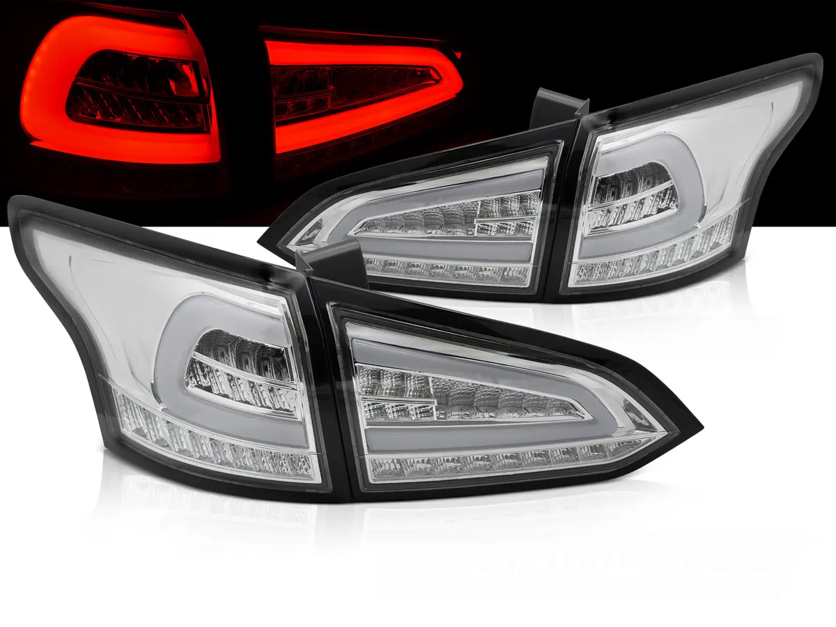 Tail lights Ford Focus MK3 11-18 Estate Chrome