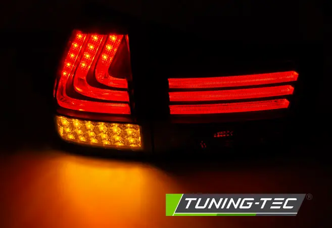 Tail Lights Lexus RX 330 350 03-08 LED Red White Black – náhľad 3