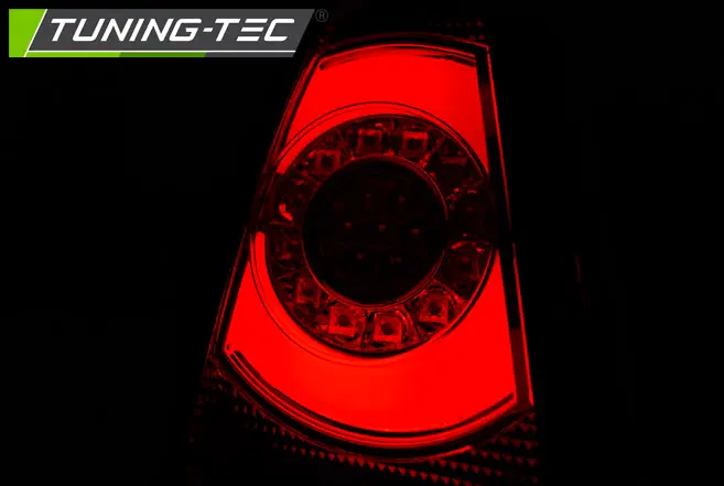 Tail lights Mini Cooper R56 R57 10-14 LED BAR Red White – náhľad 2