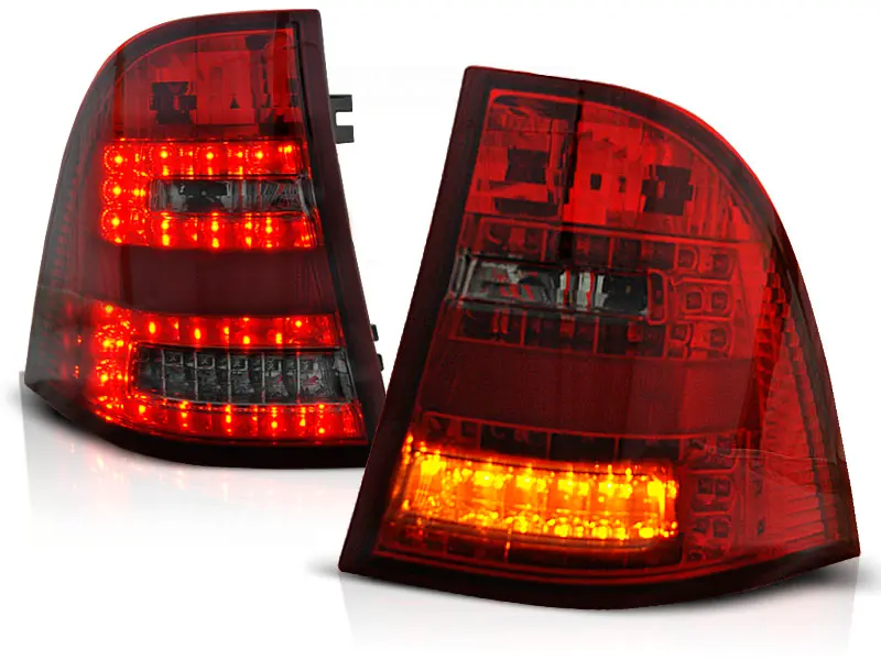 Tail lights Mercedes W163 ML 98-05 Red Smoke
