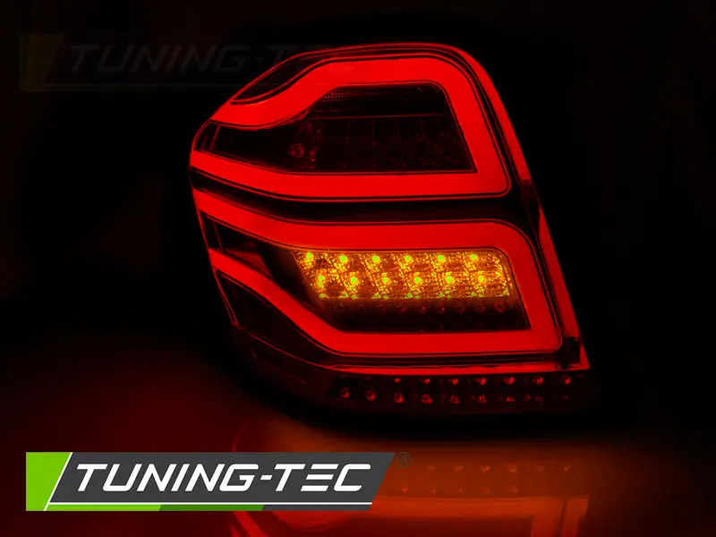 Tail lights Mercedes ML W164 05-08 LED Red White – náhľad 3