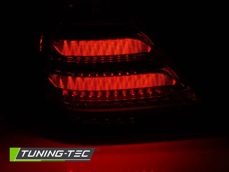 Tail lights Mercedes W203 Sedan 00-04 Dynamic Red Smoke – náhľad 2