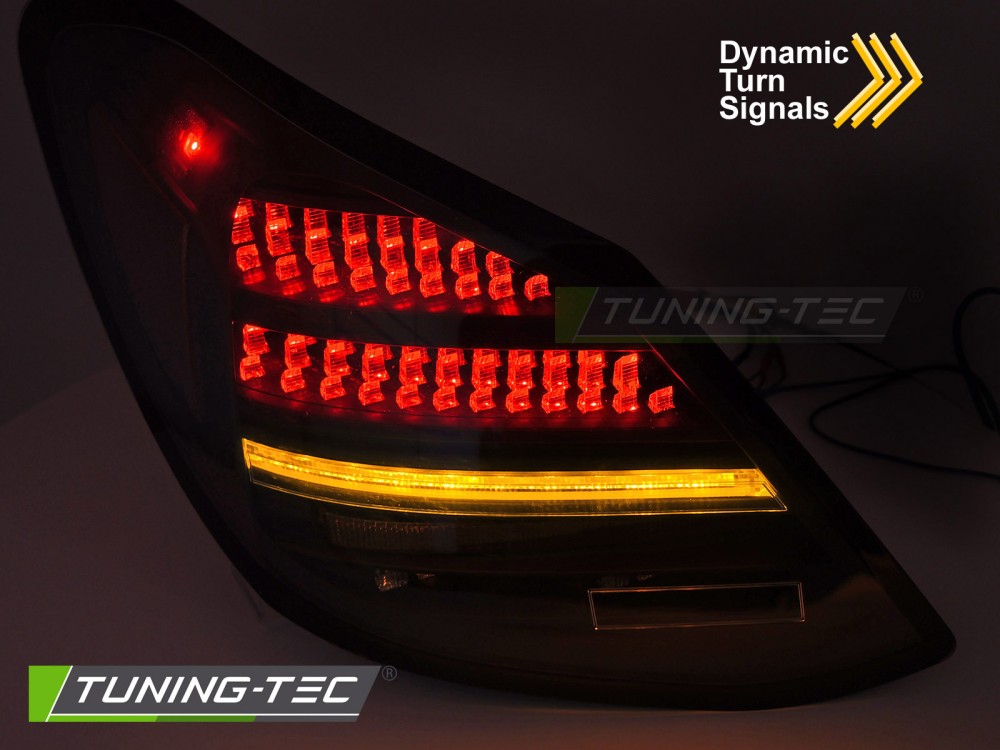 Tail Lights Mercedes C-Class W205 14-21 LED Smoke (replaces OEM LED lights) – náhľad 2