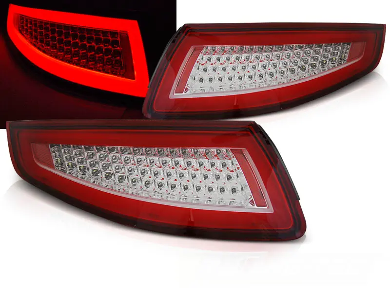 Tail lights Porsche 911 997 04-09 Dynamic Red White