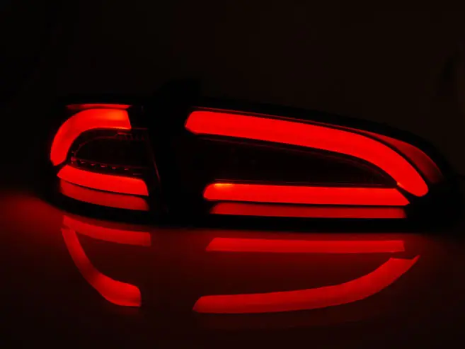 Tail lights Seat Ibiza 02-08 LED BAR Smoke – náhľad 2