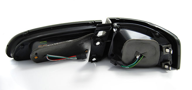 Tail lights Seat Ibiza 02-08 LED BAR Smoke – náhľad 4