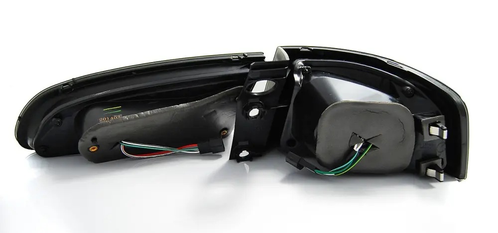 Tail lights Seat Ibiza 02-08 Red LED BAR Smoke – náhľad 4