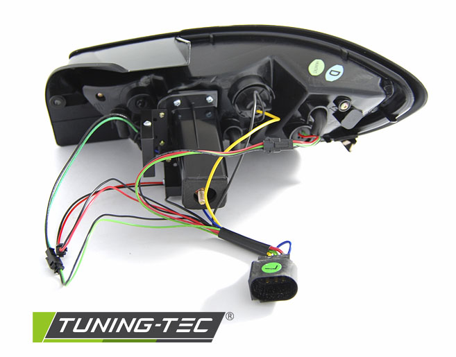 Tail lights Seat Ibiza 6J 08-12 LED BAR 3D Smoke – náhľad 5