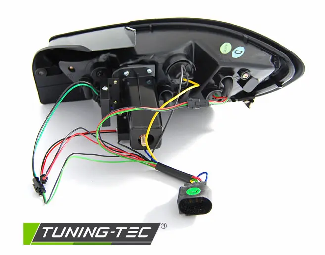 Tail lights Seat Ibiza 6J 08-12 LED BAR 3D Black – náhľad 5