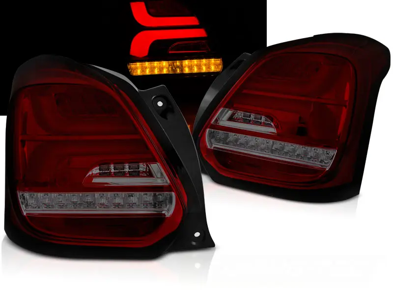 Tail lights Suzuki Swift 6 LED Dynamic Red Smoke