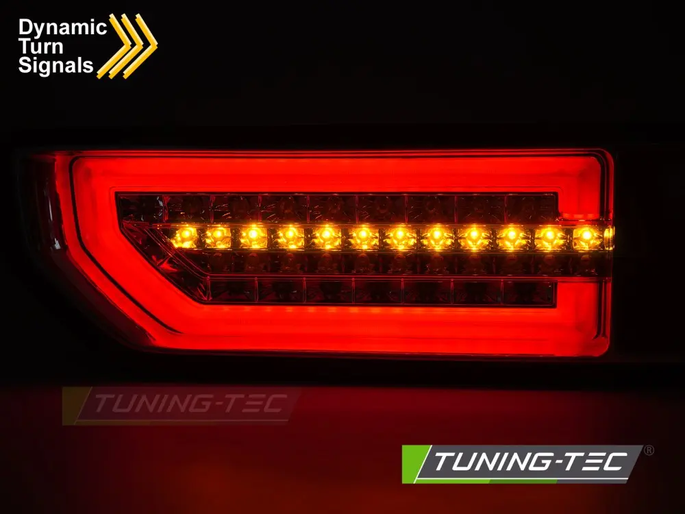 Tail lights Suzuki Jimny 4 18- LED BAR Chrome – náhľad 4