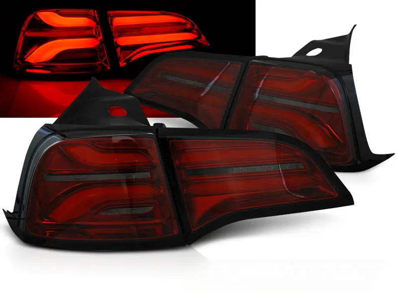 Tail Lights Tesla Model 3 Y LED Dynamic Red Smoke