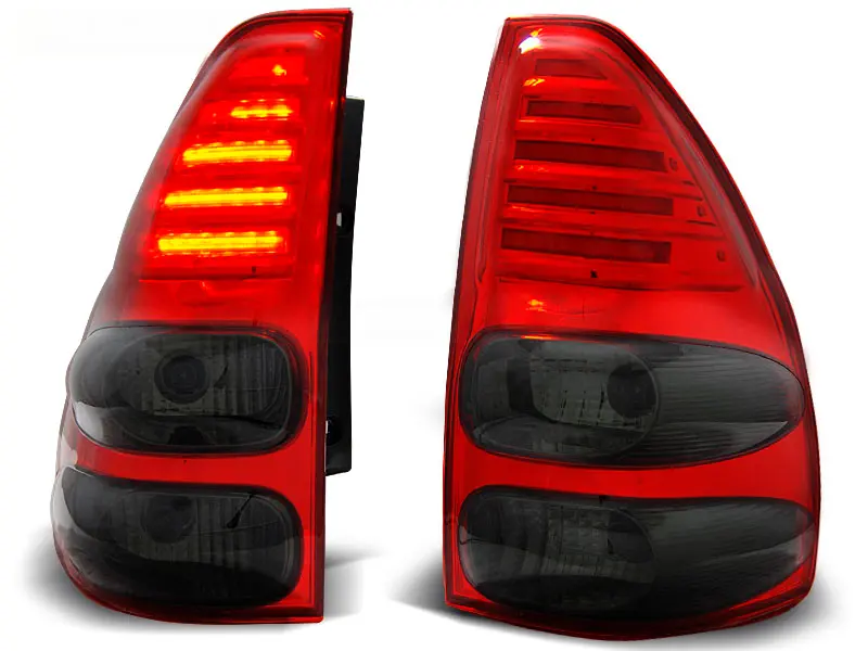 Zadné svetlá Toyota Land Cruiser 120 LED Red Smoke