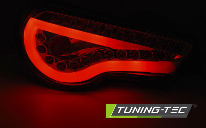 Tail lights Toyota GT86 12-16 LED BAR Smoke – náhľad 2