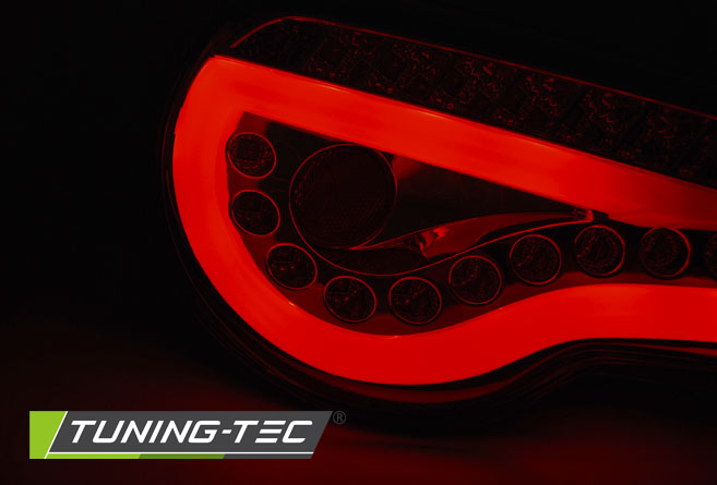 Tail lights Toyota GT86 12-16 LED BAR Smoke – náhľad 3