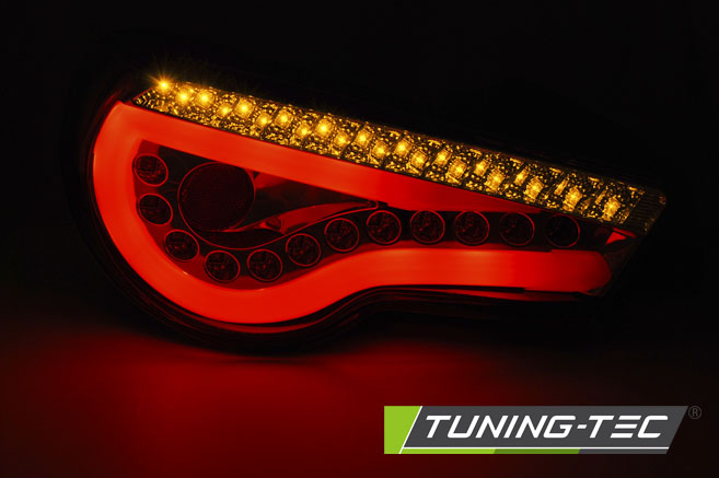 Tail lights Toyota GT86 12-16 LED BAR Smoke – náhľad 4