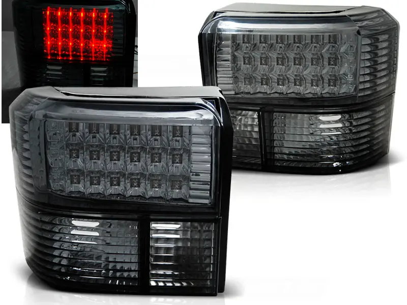 Tail lights VW T4 90-03 LED Smoke