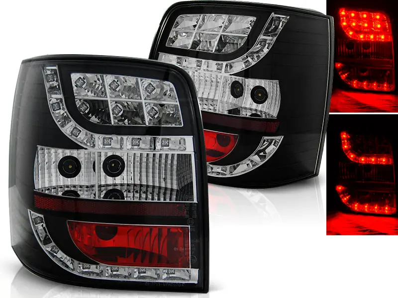 Tail lights VW Passat B5 3B 96-00 Estate LED Black