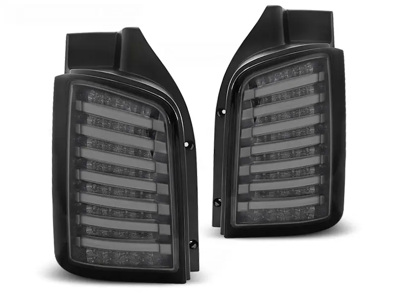 Tail lights VW T5 03-15 LED Smoke (tailgate)