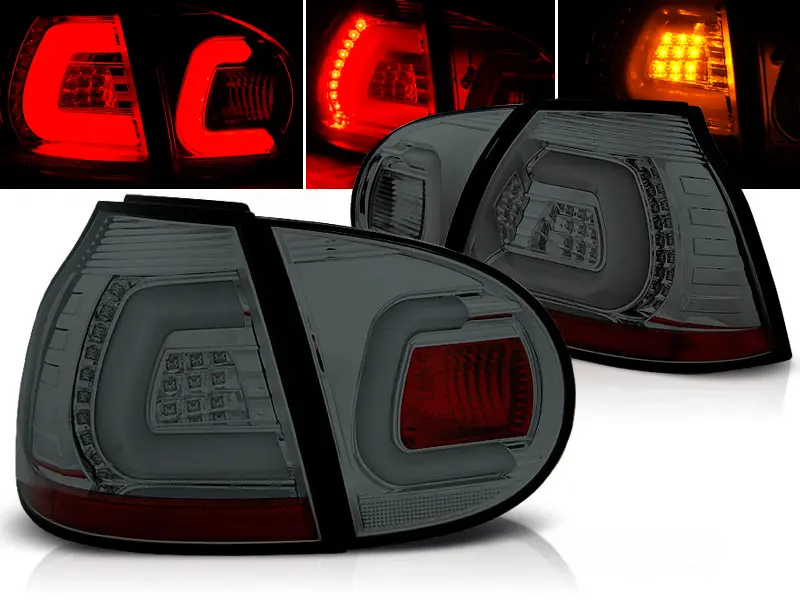Tail lights VW Golf 5 Hatchback LED BAR Smoke