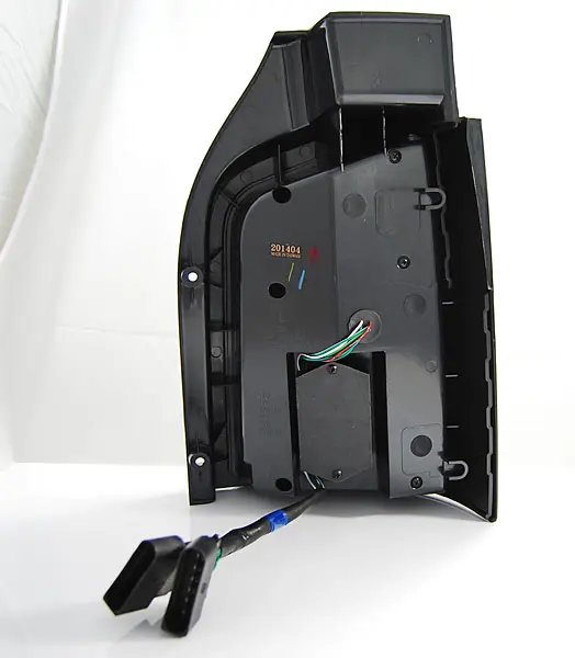 Tail lights VW T5 03-15 LED Smoke (barn doors) – náhľad 2