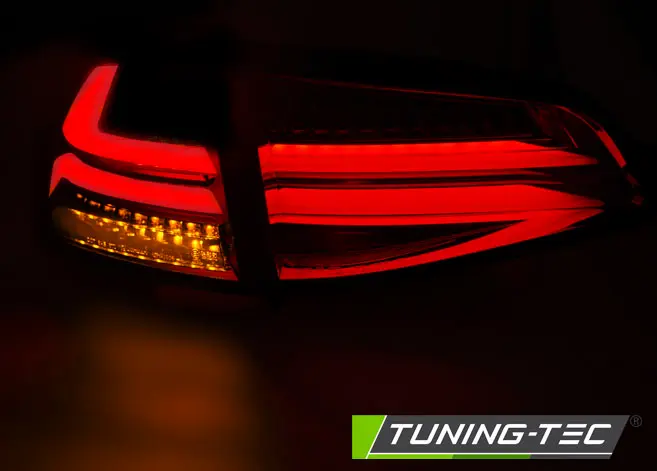 Tail lights VW Golf 7 LED BAR Red White - G4 – náhľad 4