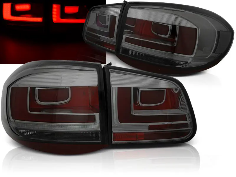 Tail lights VW Tiguan 07-11 LED BAR Smoke