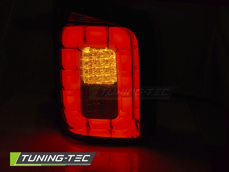 Tail lights VW T6 LED Red Smoke (barn doors) – náhľad 5