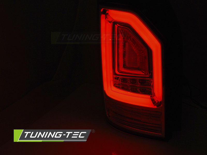 Tail lights VW T6 Bulb LED BAR Dynamic Chrome (tailgate) – náhľad 3