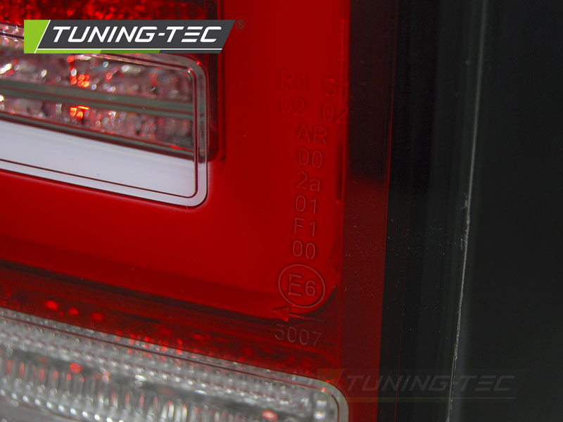 Tail Lights VW T5 10-15 LED Dynamic Red White (barn doors) – náhľad 2