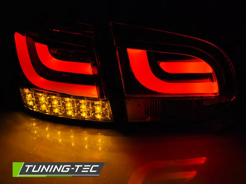 Tail lights VW Golf 6 LED BAR Red Smoke – náhľad 2