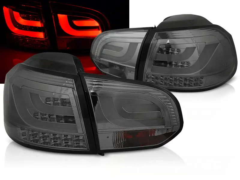 Tail lights VW Golf 6 LED BAR Smoke