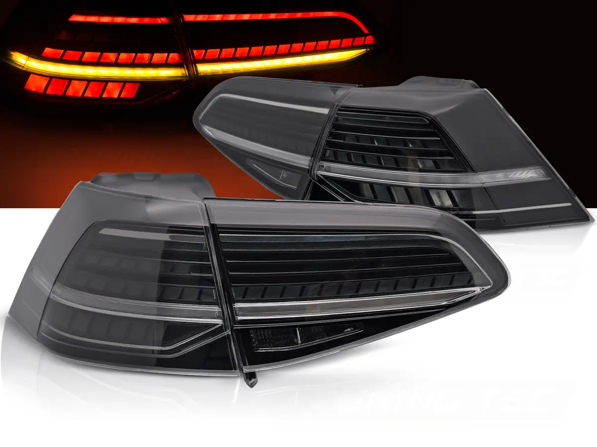 Tail lights VW Golf 7 13-19 Hatchback LED Dynamic Smoke