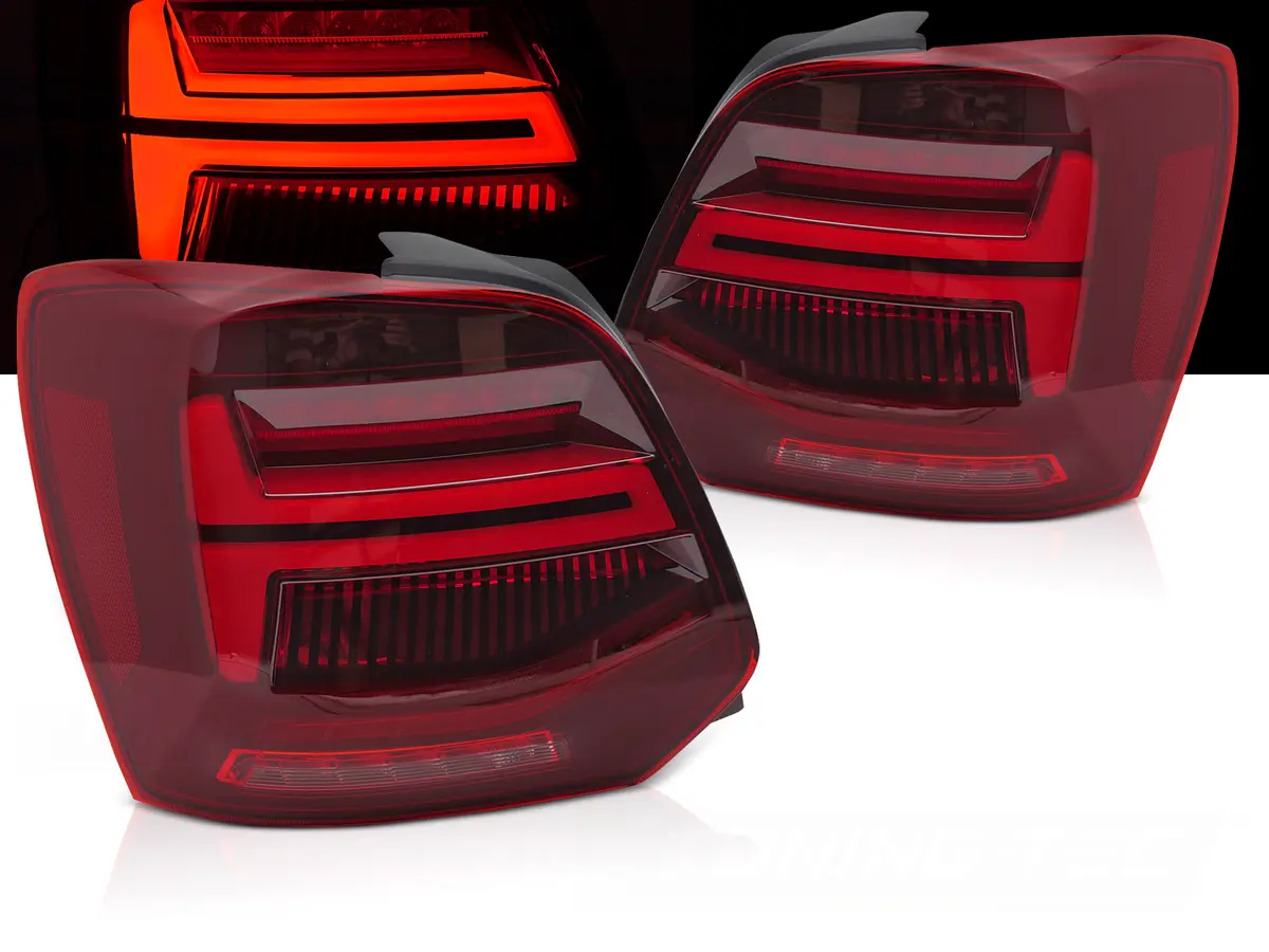 Tail lights VW Polo 6R 6C 09-17 Red LED BAR