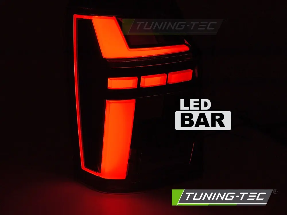 Tail lights VW T6/T6.1 15-24 WL LED BAR Smoke (tailgate) – náhľad 2