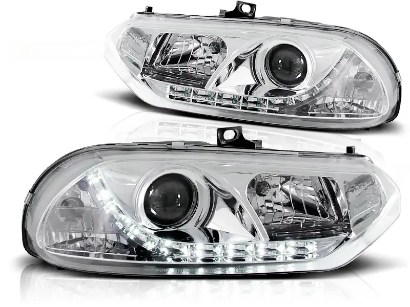 Headlights Alfa Romeo 156 97-03 Devil Eyes Chrome