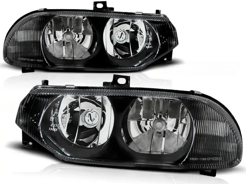 Headlights Alfa Romeo 156 97-03 Black