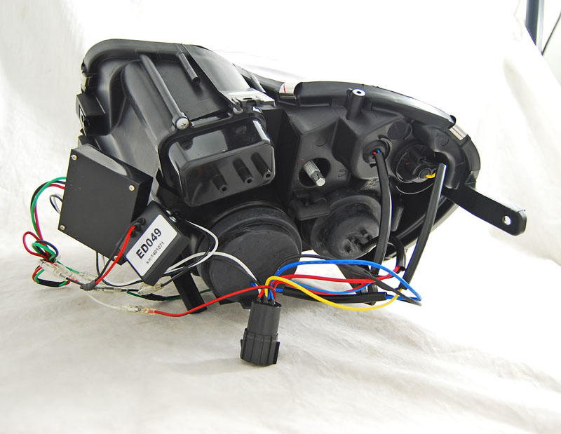Headlights Alfa Romeo MiTo 08-18 Black – náhľad 2