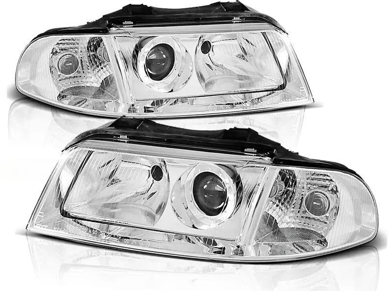 Headlights Audi A4 99-00 Chrome