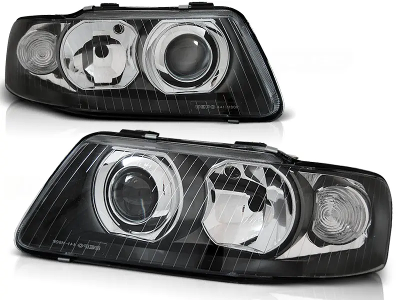 Headlights Audi A3 8L 00-03 Black