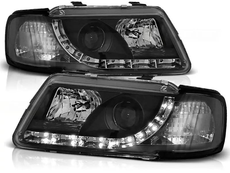 Headlights Audi A3 8L 96-00 Devil Eyes Black