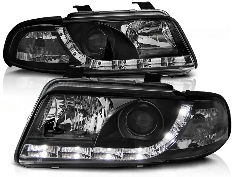 Headlights Audi A4 99-00 DE Black