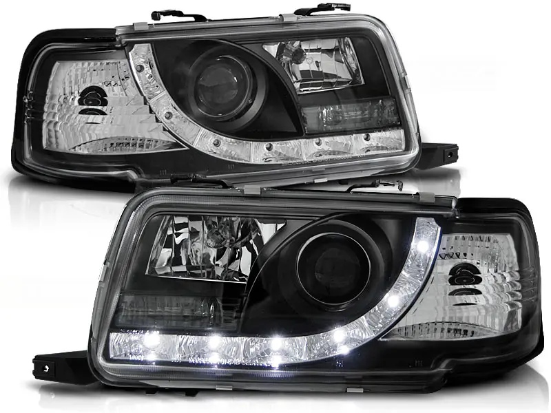Headlights Audi 80 B4 91-96 Devil Eyes Black