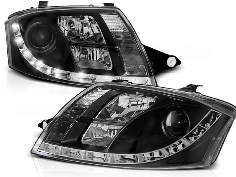 Headlights Audi TT 8N 99-06 Devil Eyes Black