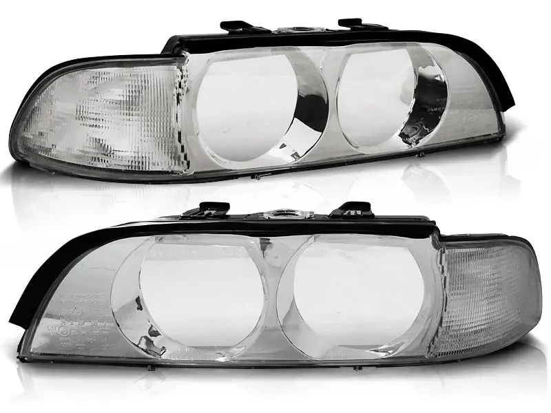 Headlight Lenses BMW E39 95-00 Chrome