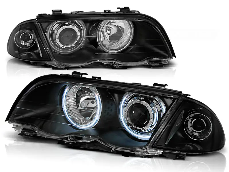 Headlights BMW E46 Sedan Touring 98-01 Black