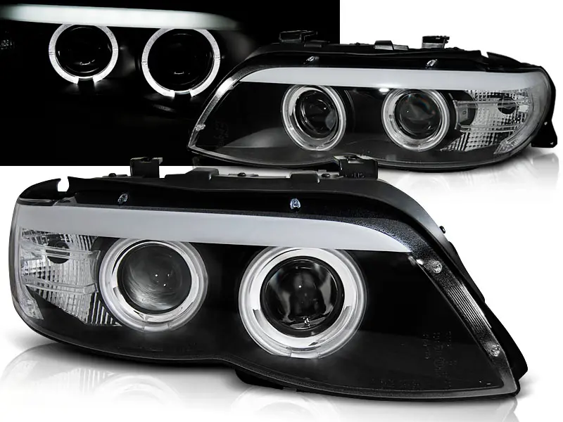 Headlights BMW X5 E53 03-06 Xenon Black